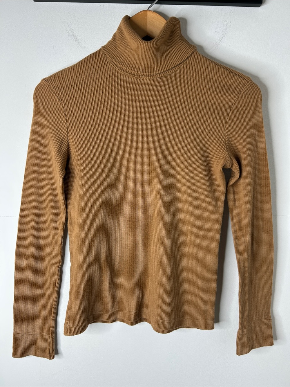 Trademark textured turtleneck